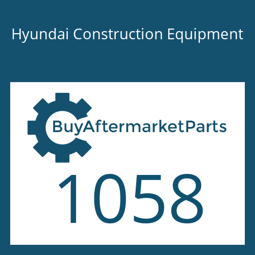 Hyundai Construction Equipment 1058 - Nut-Special