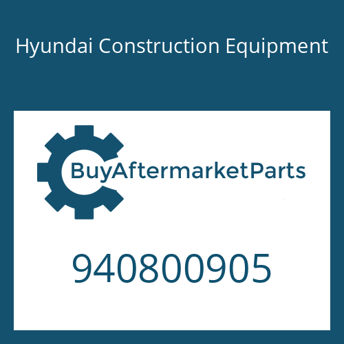 Hyundai Construction Equipment 940800905 - NUT-LOCK