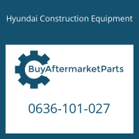 Hyundai Construction Equipment 0636-101-027 - Screw-Cap