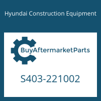 Hyundai Construction Equipment S403-221002 - WASHER-PLAIN