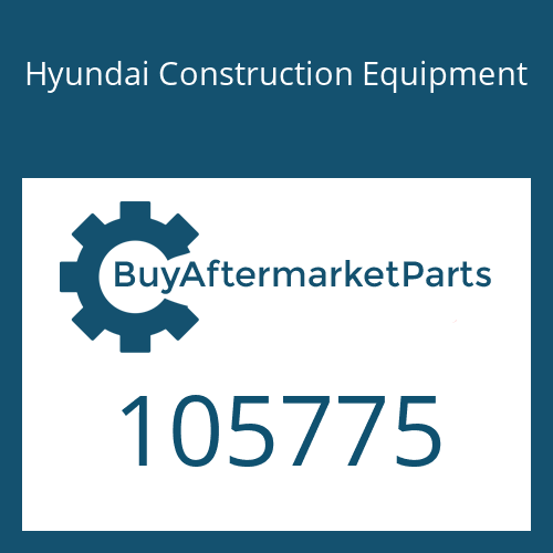 Hyundai Construction Equipment 105775 - Bearing-Top