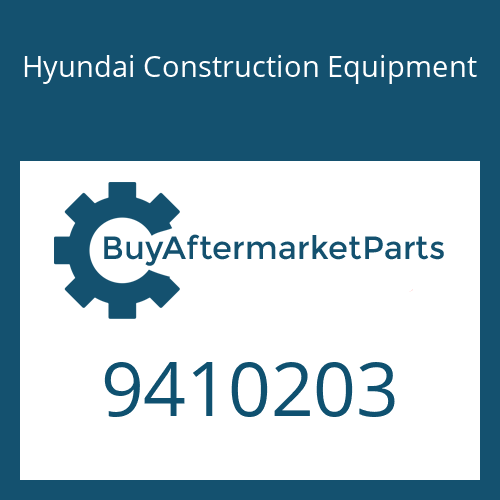 Hyundai Construction Equipment 9410203 - UNION for Heavy Equipment