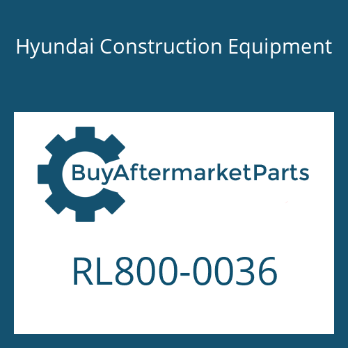 Hyundai Construction Equipment RL800-0036 - COUPLING