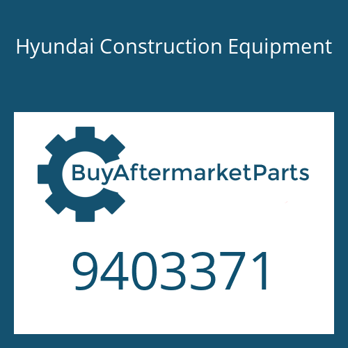Hyundai Construction Equipment 9403371 - PLUG for Heavy Equipment