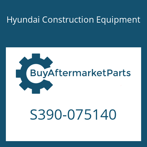 Hyundai Construction Equipment S390-075140 - SHIM-ROUND 0.5