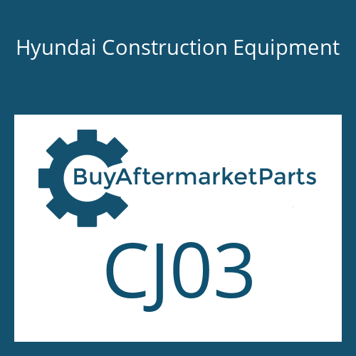 Hyundai Construction Equipment CJ03 - BOLT