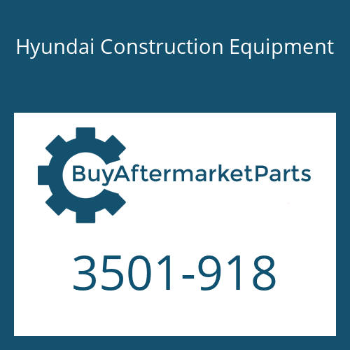 Hyundai Construction Equipment 3501-918 - Housing