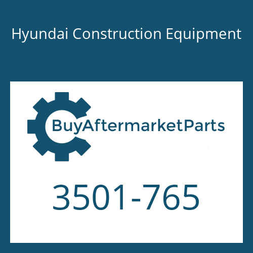 Hyundai Construction Equipment 3501-765 - HOUSING