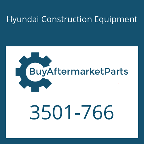 Hyundai Construction Equipment 3501-766 - HOUSING