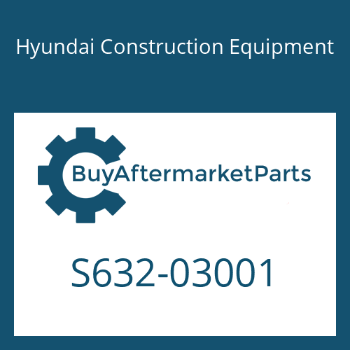 Hyundai Construction Equipment S632-03001 - O-Ring