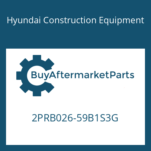 Hyundai Construction Equipment 2PRB026-59B1S3G - BODY