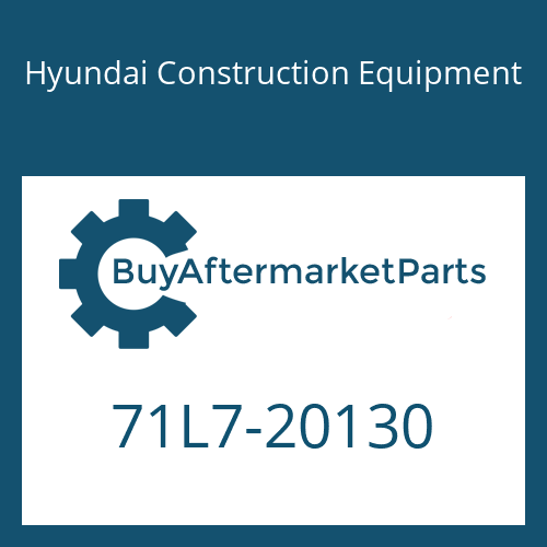 Hyundai Construction Equipment 71L7-20130 - BRACKET for Heavy Equipment