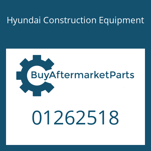 Hyundai Construction Equipment 01262518 - PLUG-VENT