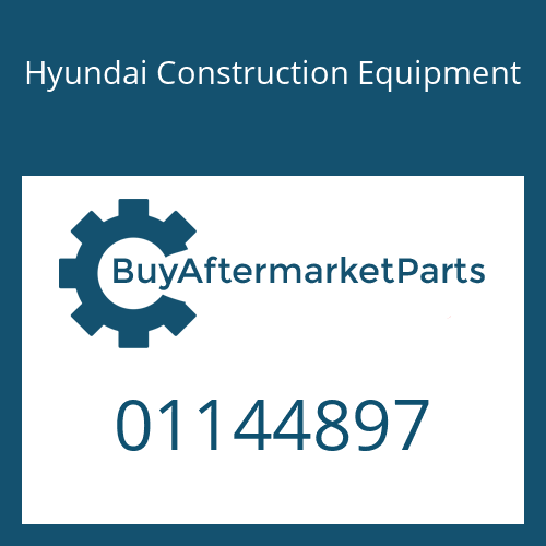 Hyundai Construction Equipment 01144897 - SCREW-CHEESE HEAD