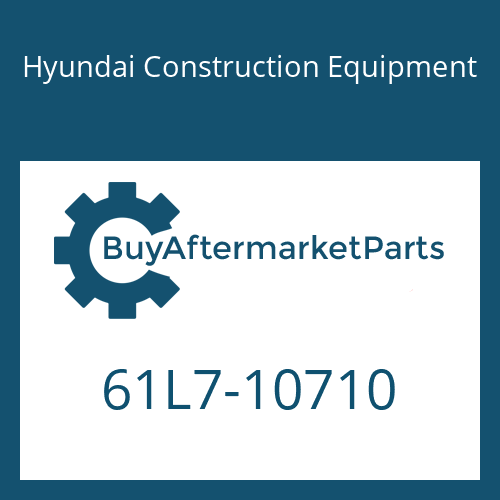 Hyundai Construction Equipment 61L7-10710 - Boom Wa(With Extra Pip)