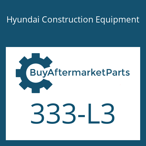 Hyundai Construction Equipment 333-L3 - Pipe Assy-R-Lh for Heavy Equipment
