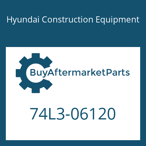 Hyundai Construction Equipment 74L3-06120 - PLATE ASSY-BOTTOM