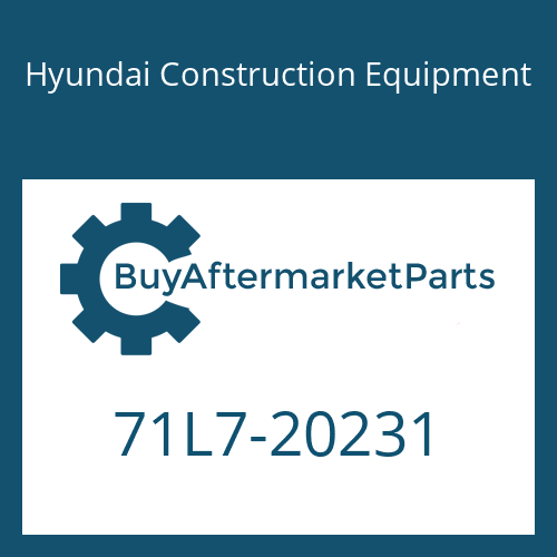 Hyundai Construction Equipment 71L7-20231 - SHAFT ASSY for Heavy Equipment