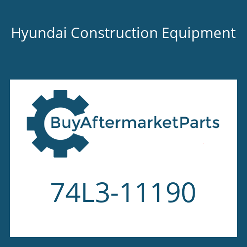 Hyundai Construction Equipment 74L3-11190 - SPONGE