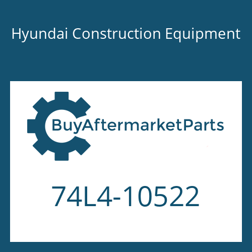 Hyundai Construction Equipment 74L4-10522 - SUPPORT-REAR