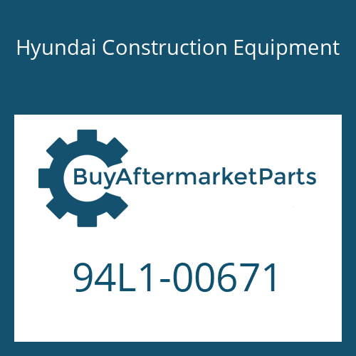 Hyundai Construction Equipment 94L1-00671 - CONTROL KIT-RIDE