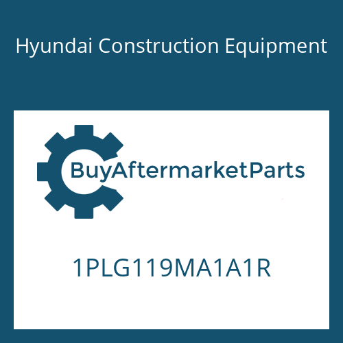 Hyundai Construction Equipment 1PLG119MA1A1R - GEAR-DRIVE