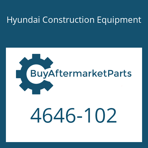 Hyundai Construction Equipment 4646-102 - INPUT for Heavy Equipment