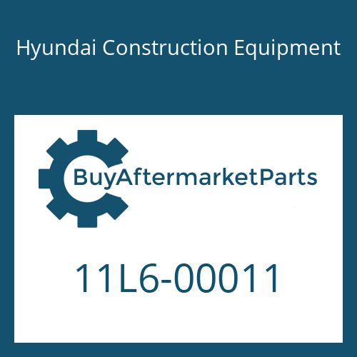 Hyundai Construction Equipment 11L6-00011 - Engine Assy