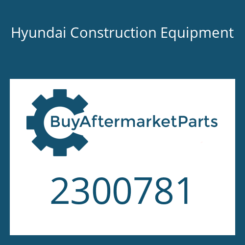 Hyundai Construction Equipment 2300781 - SEAL KIT