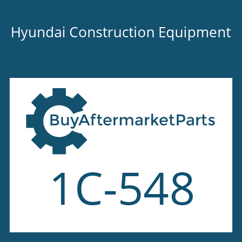 Hyundai Construction Equipment 1C-548 - Screw