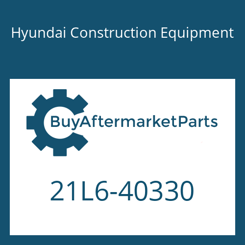 Hyundai Construction Equipment 21L6-40330 - CABLE-BATT&EARTH