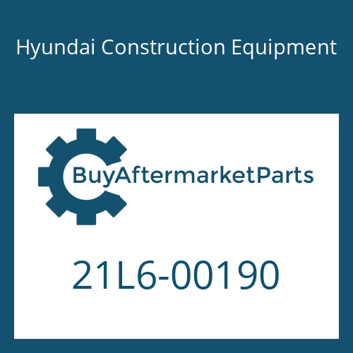 Hyundai Construction Equipment 21L6-00190 - ALTERNATOR ASSY