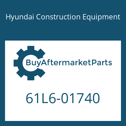 Hyundai Construction Equipment 61L6-01740 - Plate-Wear for Heavy Equipment