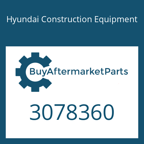 Hyundai Construction Equipment 3078360 - HEAD-CYL
