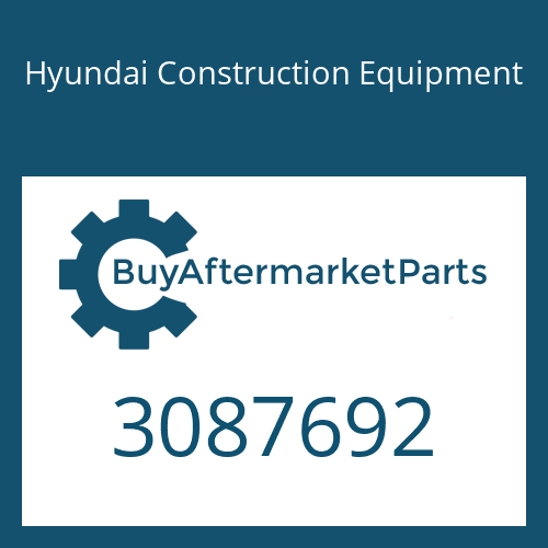 Hyundai Construction Equipment 3087692 - Bushing-Reducing Pipe for Heavy Equipment