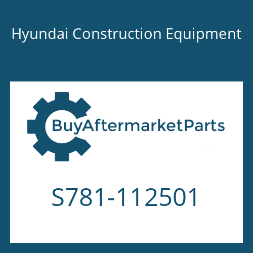 Hyundai Construction Equipment S781-112501 - Seal-Class