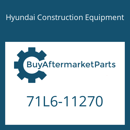 Hyundai Construction Equipment 71L6-11270 - BOX ASSY-CONTROL