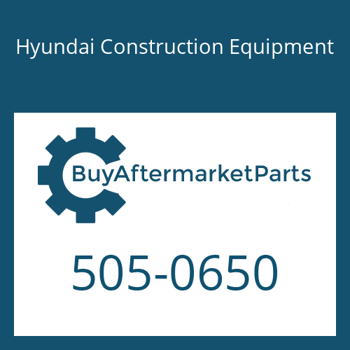 Hyundai Construction Equipment 505-0650 - Nipple