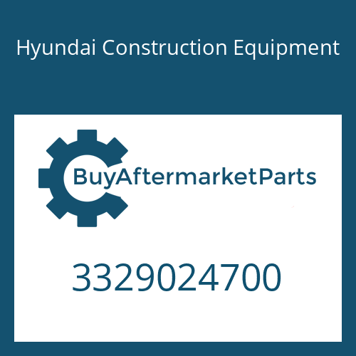 Hyundai Construction Equipment 3329024700 - Shim(0.5t)