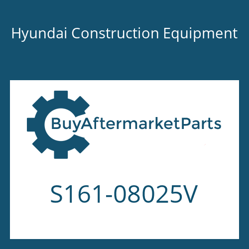 Hyundai Construction Equipment S161-08025V - BOLT-CROSS RD