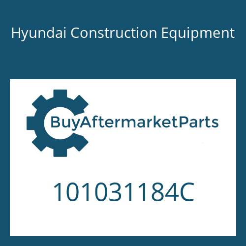 Hyundai Construction Equipment 101031184C - FRAME-SIDESHIFT