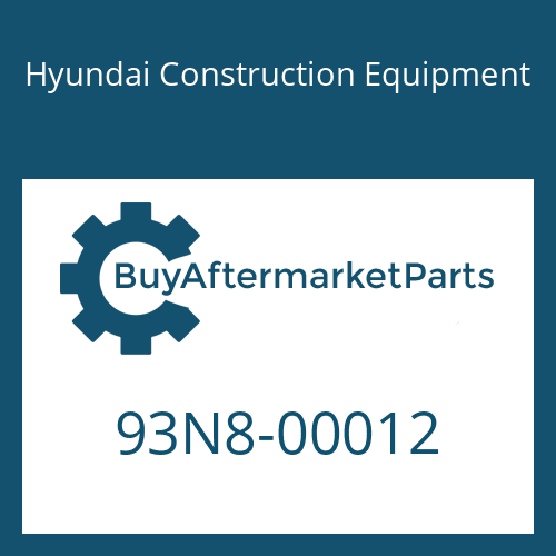 Hyundai Construction Equipment 93N8-00012 - DECAL KIT-A for Heavy Equipment