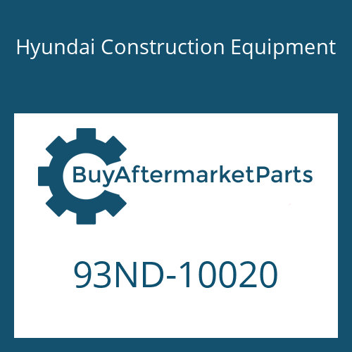 Hyundai Construction Equipment 93ND-10020 - DECAL-MODEL NAME LH