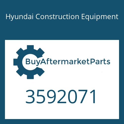 Hyundai Construction Equipment 3592071 - BAFFLE-TURBO