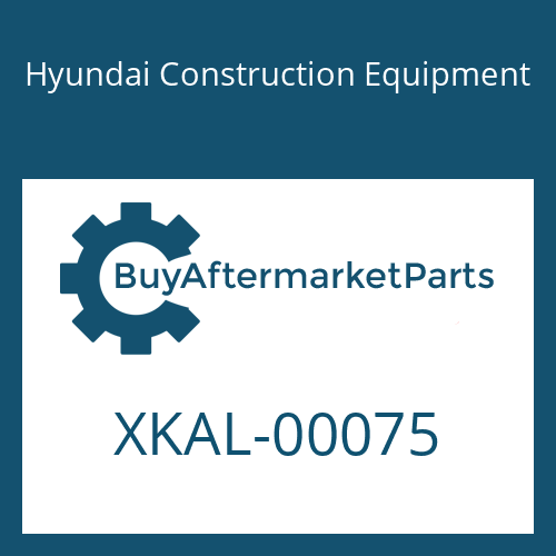 Hyundai Construction Equipment XKAL-00075 - VALVE-CHECK for Heavy Equipment