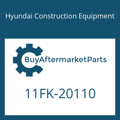 Hyundai Construction Equipment 11FK-20110 - VALVE-VACUATOR