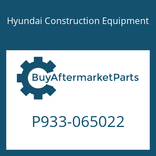 Hyundai Construction Equipment P933-065022 - HOSE ASSY-ORFS&amp;THD for Heavy Equipment