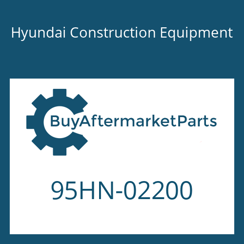 Hyundai Construction Equipment 95HN-02200 - DECAL-MODEL NAME