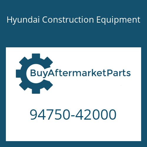 Hyundai Construction Equipment 94750-42000 - Deleted