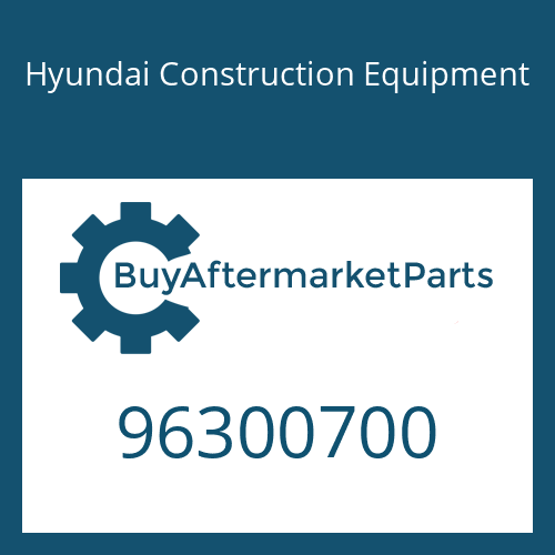 Hyundai Construction Equipment 96300700 - Hose-Over Flow
